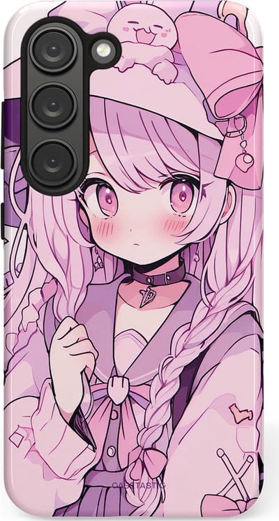 Casetastic Hoesje Geschikt voor Samsung S23 - Stijlvolle Beschermende Duo-layer Case - Manga Magie