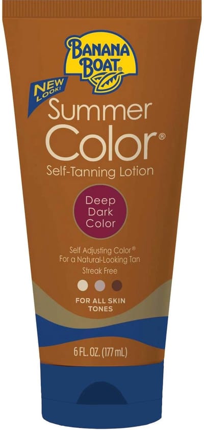 Banana Boat Summer Color Self Tanning Lotion - Deep Dark