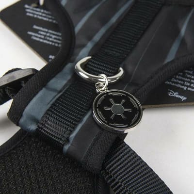 DARTH VADER - Hondentuigje Honden Harnas XXS/XS (Lengte 29-41cm - Breedte 2.4cm)