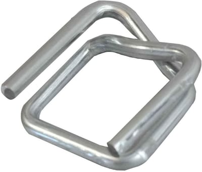 Set van 250 Gespen voor 13 mm Bandmateriaal - Zelfsluitende Bevestigingslussen van Verzinkt Staal