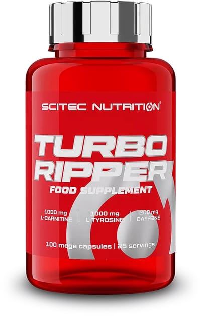 Scitec Nutrition® - Turbo Ripper (100 capsules) - 25 doseringen - afvallen - afslankpillen - vetverbrander - fatburner