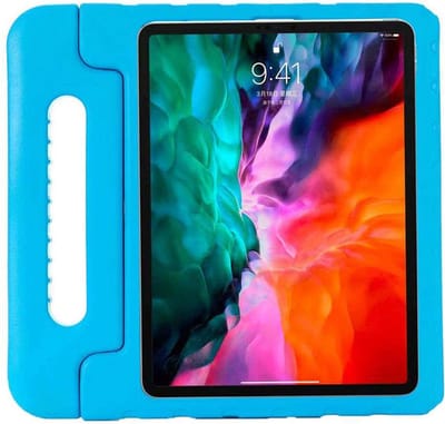 CaseBoutique Kinder Tablet Hoes hoesje geschikt voor iPad Pro 12.9 (3e/4e/5e/6e generatie) - Blauw - EVA-foam
