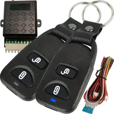 aladdien - Universele auto centrale vergrendeling - Keyless entry systeem - Makkelijk te installeren - Lange afstandsbediening - Draadloos deurslot ..