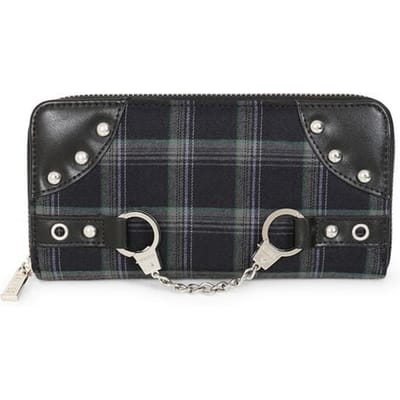 Banned - Gothic Portemonnee - Rise Up Wallet - voor Vrouwen - grijs