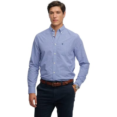 Overhemd met lange mouwen van popeline Superdry Preppy