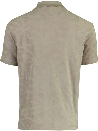 Grijs BOSS Orange poloshirt met structuur