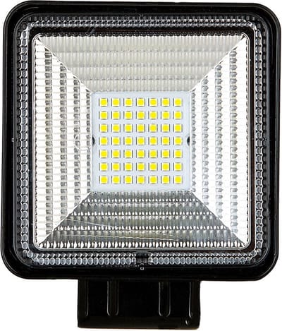 Verstraler LED 41W - 108mm x 108mm x 47mm | 12V & 24V DC | daglichtwit 6500K | IP67
