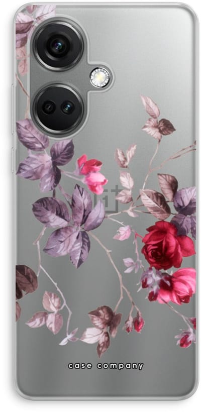 Case Company® - Hoesje geschikt voor OnePlus Nord CE 3 hoesje - Mooie bloemen - Soft Cover Telefoonhoesje - Bescherming aan alle Kanten en Schermrand