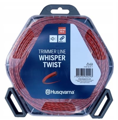 Husqvarna Whisper Serie - Lijnzaag Grastrimmer - 2,0mm x 112m - Aerodynamisch - Pro Polymer