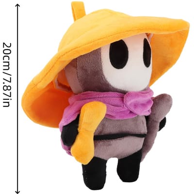 Schattig Sherma Pluche Speelgoed Hollow Knight Silksong Spel Merchandise Zacht Knuffeldier Cadeau voor Kinderen Verjaardag Kerst 20cm yellow