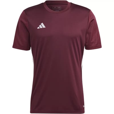 Adidas Tabela 23 Shirt Korte Mouw Heren - Wit / Bordeaux | Maat: 2XL