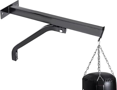 Zware Wandbeugel voor Bokszak - Stevige en Duurzame Montageset, Eenvoudige Installatie, Maximaal 100kg, Ideaal voor Thuistraining en Fitness