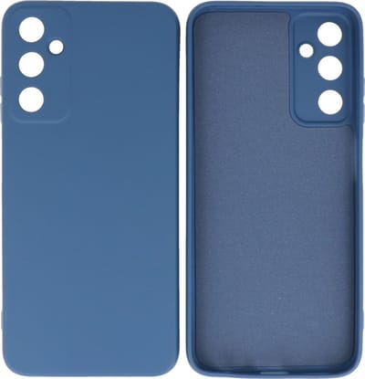 Fashion Backcover Telefoonhoesje - Color Hoesje - Geschikt voor de Samsung Galaxy A05s - Navy