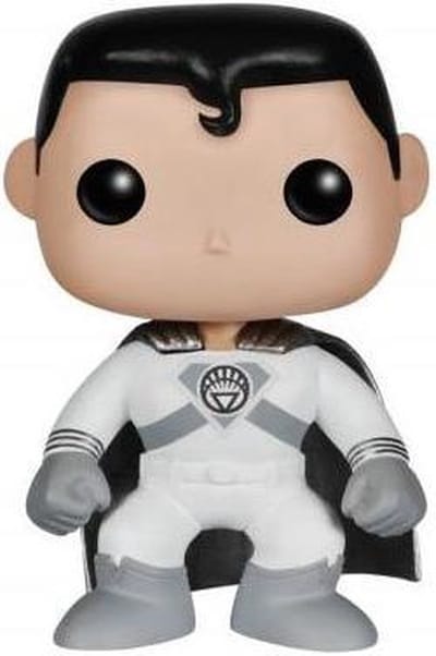 DC Comics POP! Heroes Vinyl Figure White Lantern Superman Exclusive 9 cm