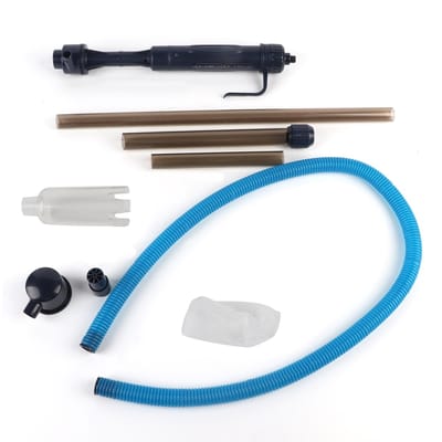 Changeur d'eau électrique pour aquarium Nettoyeur de gravier Extracteur de sédiments Accessoire de nettoyage d'aquarium