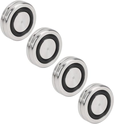 Luidspreker Isolatie Voeten - Subwoofer Stands - Verbeter Geluidskwaliteit - Antislip Rubber - 4 stuks - Zwart