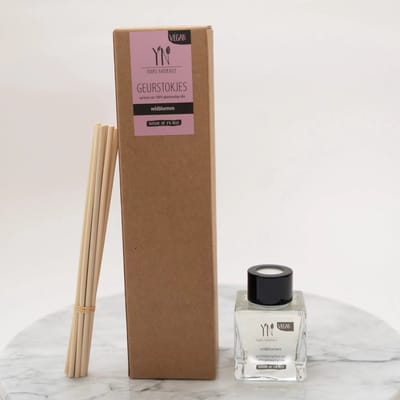 Yours Naturally Geurstokjes Veldbloemen 50ml zonder oplosmiddel - Trendy