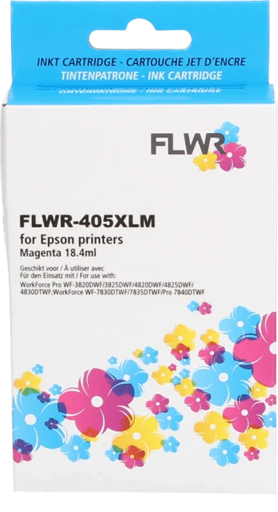 FLWR - Cartridges / Epson 405XL / magenta / Geschikt voor Epson