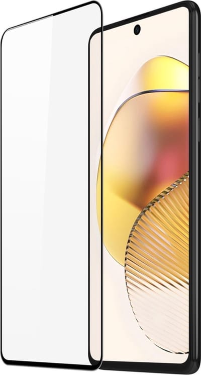 Dux Ducis Screen Protector - Geschikt voor Motorola Moto G73 Screen Protector - Dux Ducis Full-Cover Tempered Glass - Zwart