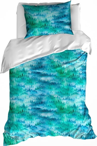 De Witte Lietaer Dekbedovertrek Douglas - Eenpersoons - 140 x 200/220 cm - Katoen
