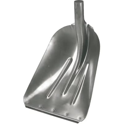 Aluminium sneeuw-/graanschop met rand zonder handvat Kerbl