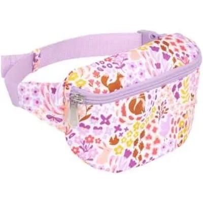 A Little Lovely Company - Heuptasje kind - cross body - Bloementuin