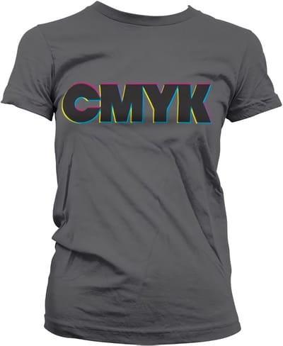 Hybris Dames T-shirt Cmyk Girly SH-5-15521-H30-8