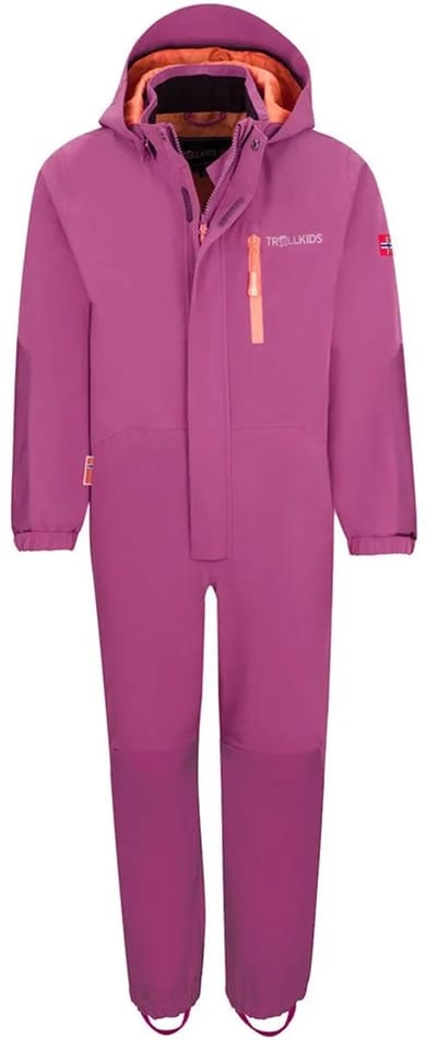 Trollkids Bergen Overall Paars 122 cm Kinderen