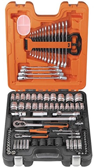 Spannerset met 94 Onderdelen - 0.6 cm en 1.3 cm (0.25 inch & 0.5 inch)