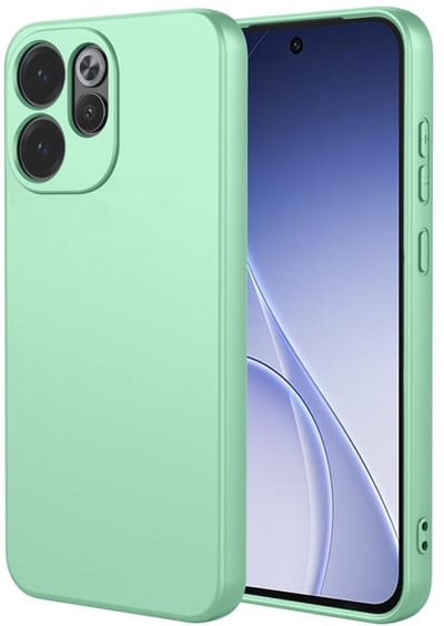 Coverup Hoesje - Geschikt voor OPPO Reno15 Pro Hoesje - Coverup Colour TPU Back Cover - Mintgroen