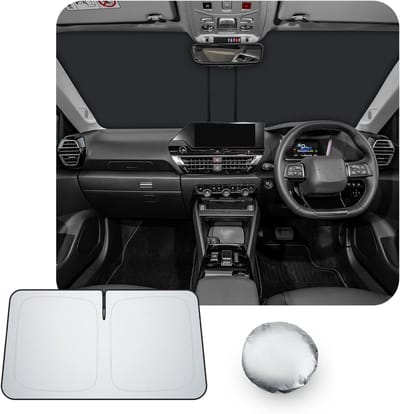 Zonwering voor Citroën C4 e-C4 3 (III) 2022-2026 - Effectieve bescherming tegen zonlicht, hitte en UV-stralen, auto accessoires en parasol oplossingen