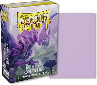 Dragon Shield: 60ct Japanese Sized Dual Matte Orchid Sleeves