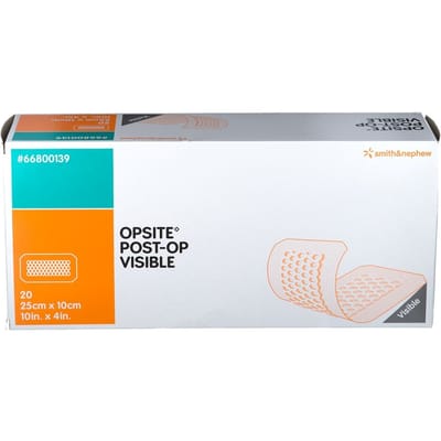 Opsite Post OP Visible 10cm x 25cm 20 Pleister