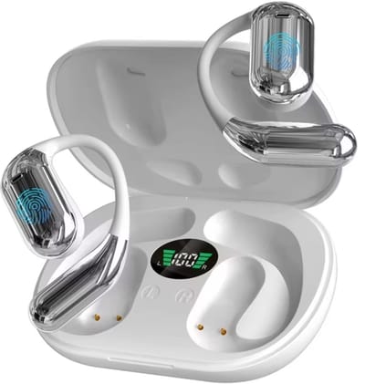 3-in-1 Draadloze Vertaal Oordopjes – Instant Spraakvertaler met Bluetooth 5.3, Ruisonderdrukking & Real-time Vertaling in 144 Talen – Tolk Oortjes voor Reizen, Werk & Taalstudie