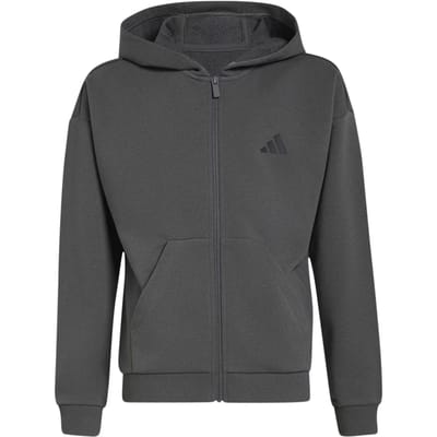 Adidas Essentials Sweatshirt Met Rits Grijs 9-10 Years Kinderen