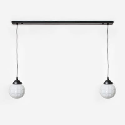 2 x Artichoke lampen aan plafondbalk Moonlight - Art Deco Trade