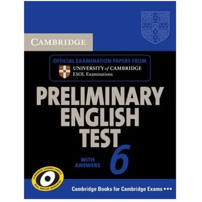 Cambridge Preliminary English Test 6 Student's Book With Answers - Cambridge ESOL
