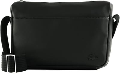 LACOSTE schoudertas Reporter Bag Noir zwart