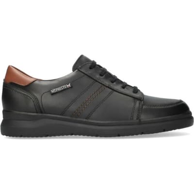 Mephisto Amelio - heren veterschoen - zwart - maat 44.5 (EU) 10 (UK)