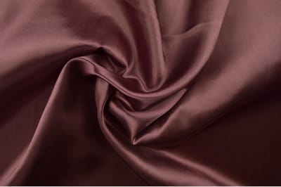 Satijn stof - 150cm breed - Donker oud roze - 15 meter