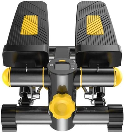 Mini Stepper - Hometrainer Pedaal - Conditie Opbouwen - Stille Riemaandrijving - 11 lbs Vliegwiel - Goud