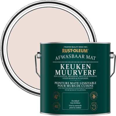 Rust-Oleum Roze Keuken muurverf - Elbow Beach 2,5L