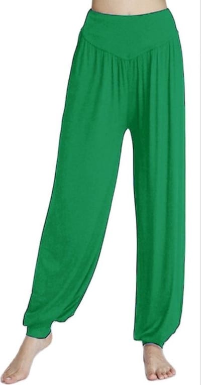 Go Go Gadget - Harembroek - Harem Palts - Yogabroek - Losse Broek - Chillbroek - Harem - Chillpants - Maat XXL - Groen