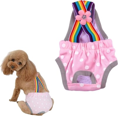 Hondenbroekjes voor de loopsheid, fysiologische luiers voor honden, bescherming tegen urineverlies