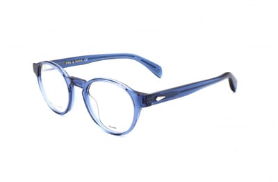Rag & Bone RNB7042 Blue 48/22/145 MAN Brilmonturen