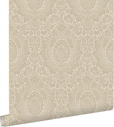 ESTAhome behang ornamenten beige - 50 x 900 cm - 139631