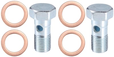 Dailygoods- Schroefset 32mm Lengte - Motorfiets Holle Schroeven - 6 Stuks - Zilveren Kleur - Precisie Bewerkt - Duurzaam Metaal - Motorfiets Bouten