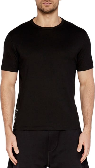 Ea7 Emporio Armani 6dpt04-pjvpz T-shirt Met Korte Mouwen Zwart XS Man