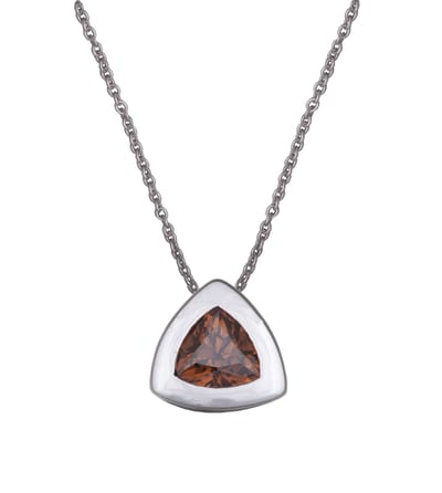 Orphelia Dames 925 Sterling Zilveren Set: Ketting-Hanger + Oorknoppen - Zilver SET-5909