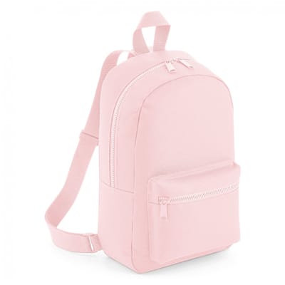 Mini Essential Fashion Backpack/Rugzak Bagbase - 7 Liter Powder Pink
